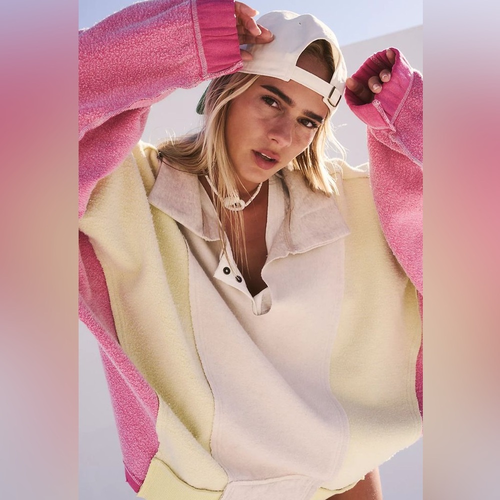Free People Sidewalk Sweatshirt - Size S